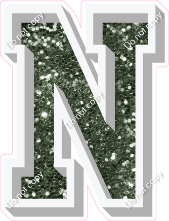 VA 18" Individuals - Sage Sparkle N