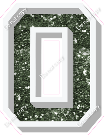 VA 18" Individuals - Sage Sparkle O