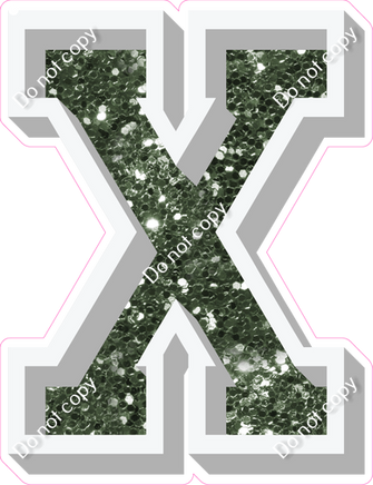 VA 18" Individuals - Sage Sparkle X