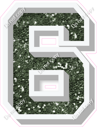 VA 18" Individuals - Sage Sparkle 6