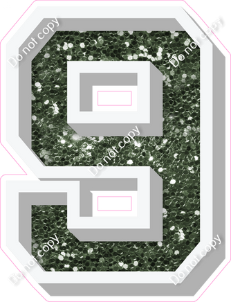 VA 18" Individuals - Sage Sparkle 9