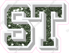 VA 18" Individuals - Sage Sparkle ST