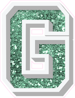 VA 18" Individuals - Sea Foam Sparkle G