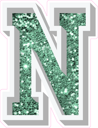 VA 18" Individuals - Sea Foam Sparkle N