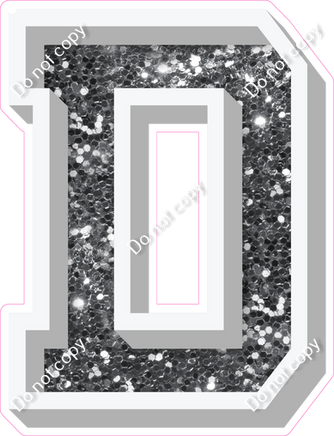VA 18" Individuals - Silver Sparkle D