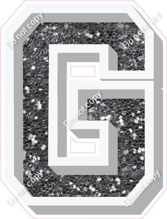 VA 18" Individuals - Silver Sparkle G