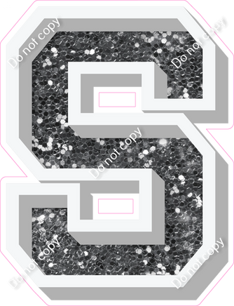 VA 18" Individuals - Silver Sparkle S