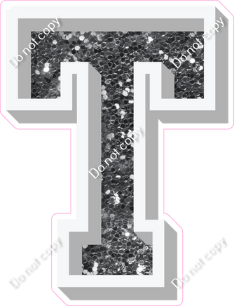 VA 18" Individuals - Silver Sparkle T
