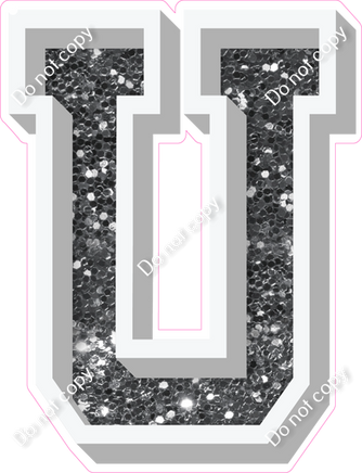 VA 18" Individuals - Silver Sparkle U