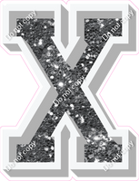 VA 18" Individuals - Silver Sparkle X