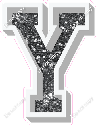 VA 18" Individuals - Silver Sparkle Y