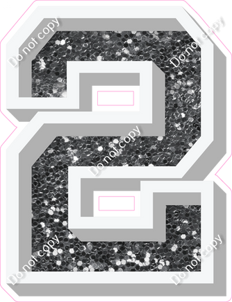 VA 18" Individuals - Silver Sparkle 2