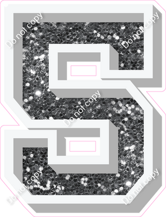 VA 18" Individuals - Silver Sparkle 5