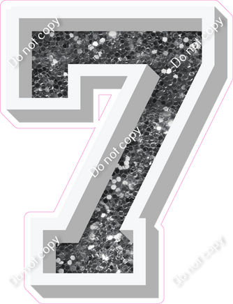 VA 18" Individuals - Silver Sparkle 7