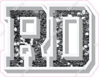 VA 18" Individuals - Silver Sparkle RD