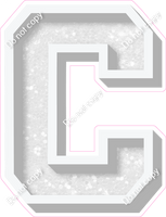 VA 18" Individuals - White Sparkle C