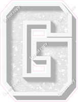 VA 18" Individuals - White Sparkle G