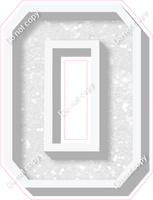 VA 18" Individuals - White Sparkle O