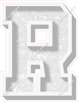 VA 18" Individuals - White Sparkle R