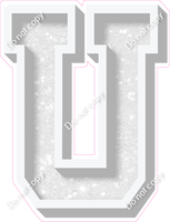 VA 18" Individuals - White Sparkle U
