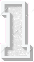 VA 18" Individuals - White Sparkle 1