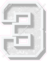 VA 18" Individuals - White Sparkle 3