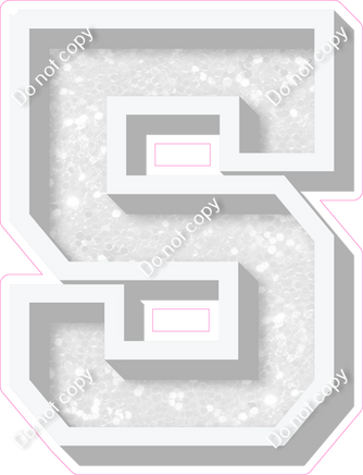 VA 18" Individuals - White Sparkle 5