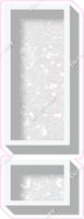 VA 18" Individuals - White Sparkle !