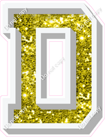 VA 18" Individuals - Yellow Sparkle D