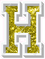 VA 18" Individuals - Yellow Sparkle H