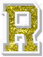VA 18" Individuals - Yellow Sparkle R