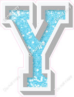 VA 23.5" Individuals - Baby Blue Sparkle Y