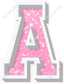 VA 23.5" Individuals - Baby Pink Sparkle A