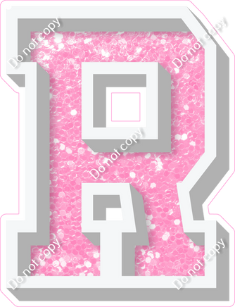 VA 23.5" Individuals - Baby Pink Sparkle R
