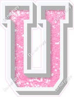 VA 23.5" Individuals - Baby Pink Sparkle U