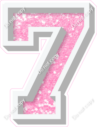 VA 23.5" Individuals - Baby Pink Sparkle 7