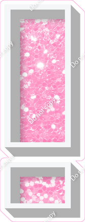 VA 23.5" Individuals - Baby Pink Sparkle !