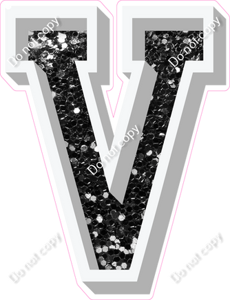 VA 23.5" Individuals - Black Sparkle V