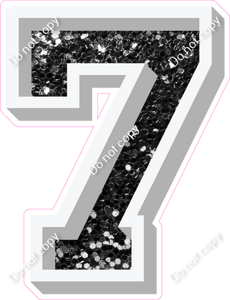 VA 23.5" Individuals - Black Sparkle 7