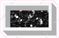 VA 23.5" Individuals - Black Sparkle Dash
