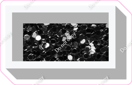 VA 23.5" Individuals - Black Sparkle Dash