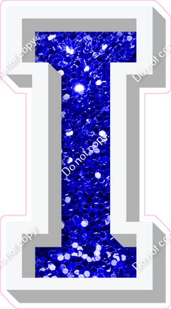 VA 23.5" Individuals - Blue Sparkle I