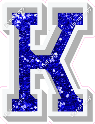 VA 23.5" Individuals - Blue Sparkle K