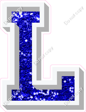 VA 23.5" Individuals - Blue Sparkle L