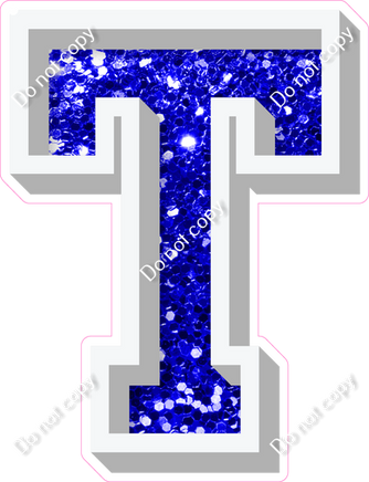VA 23.5" Individuals - Blue Sparkle T