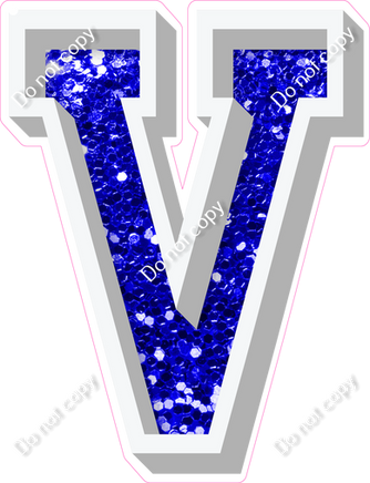 VA 23.5" Individuals - Blue Sparkle V