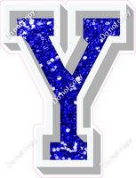 VA 23.5" Individuals - Blue Sparkle Y