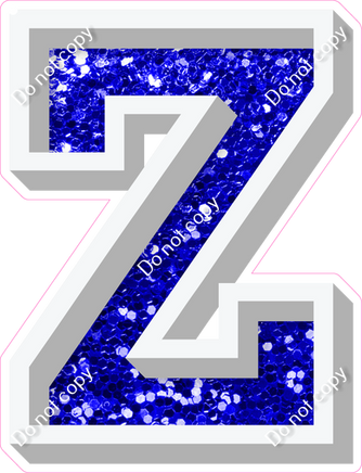 VA 23.5" Individuals - Blue Sparkle Z
