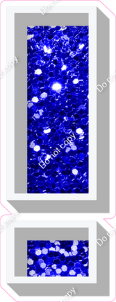 VA 23.5" Individuals - Blue Sparkle !