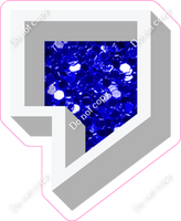 VA 23.5" Individuals - Blue Sparkle Apostrophe